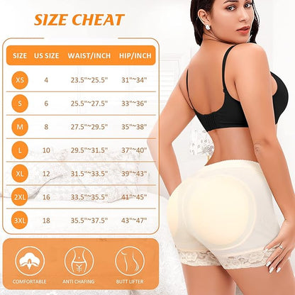 Butt Lifter Padded Underwear for Women Seamless