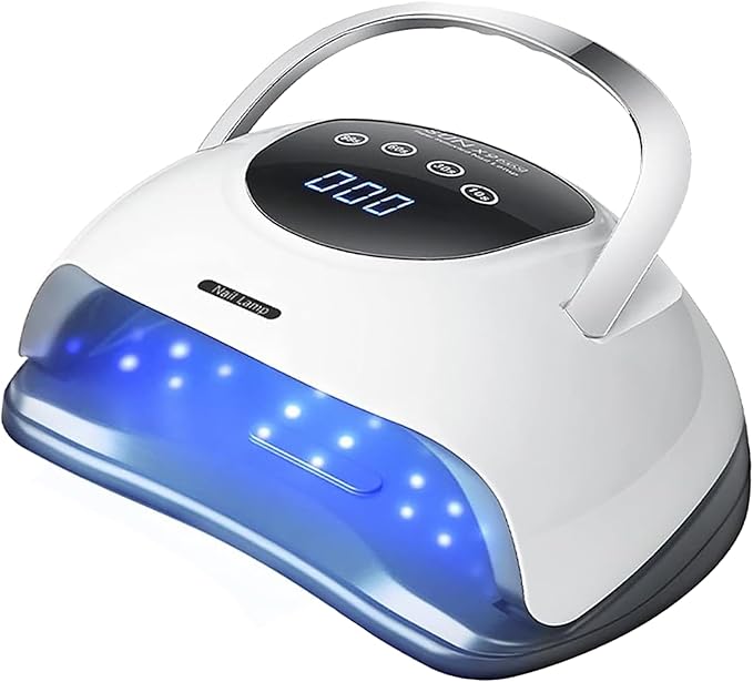 220W LED UV Nail Lamp, Portable Nail Dryer Manicure/Pedicure Curing Lamp