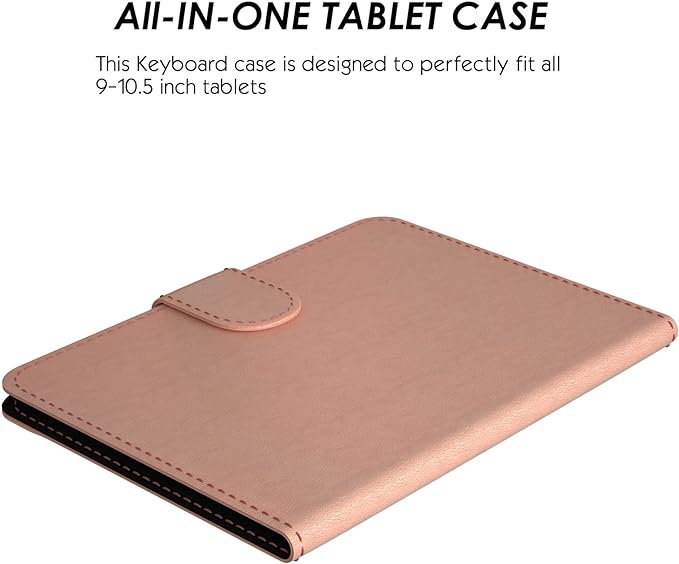 TouchPad Keyboard case for 9"-11" Tablets