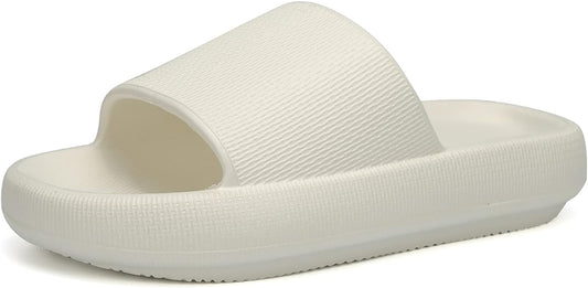 White Women's Sandal/Shower Shoe